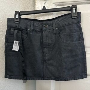 NWT Diesel Black Gold Women’s Olay’s Y2K Denim Skirt Size 26